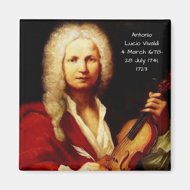 Íman Antonio Lucio Vivaldi 1723 (Frente)