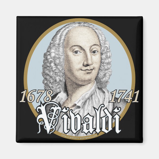 Íman Antonio Vivaldi (Frente)