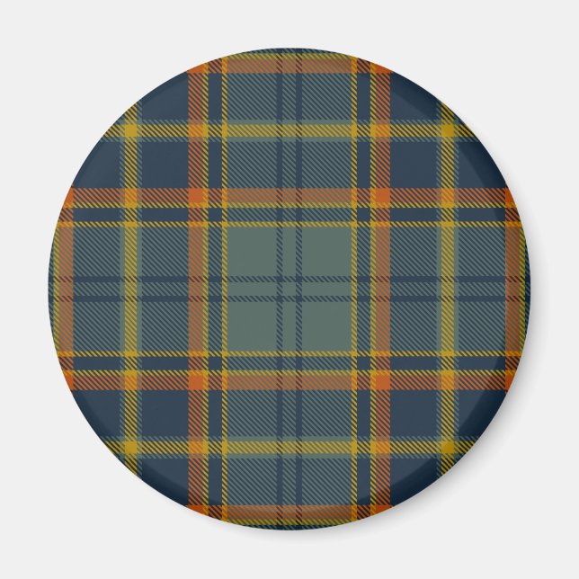 Íman Antrim County Irish Tartan (Frente)