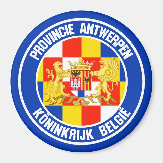 Íman Antwerp Round Emblem (Frente)