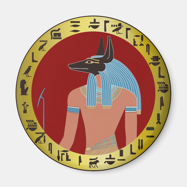 Íman Anubis, Deus Egípcio (Frente)
