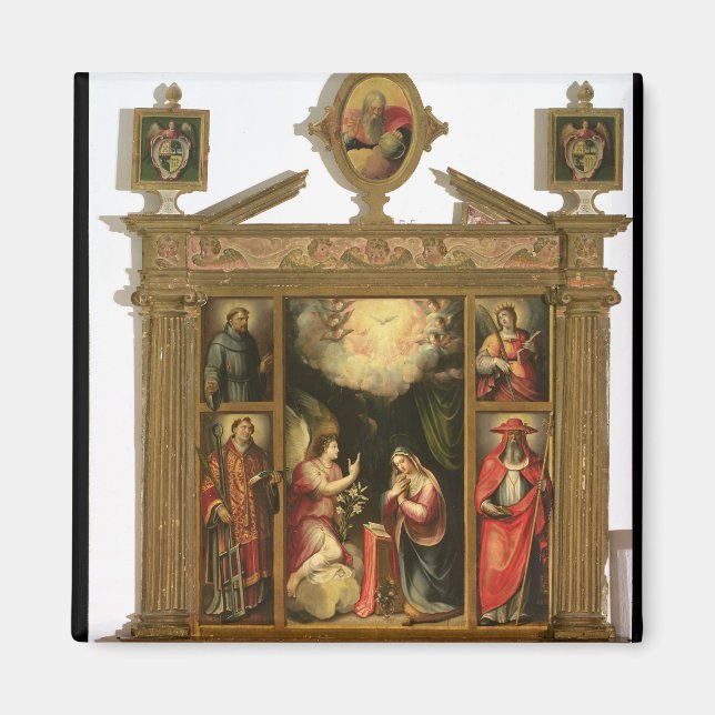 Íman Anunciação, 1581 (Frente)