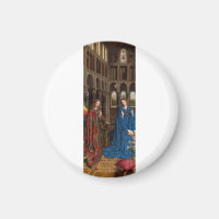 Anunciação de Van Eyck Luz Premium da Catedral