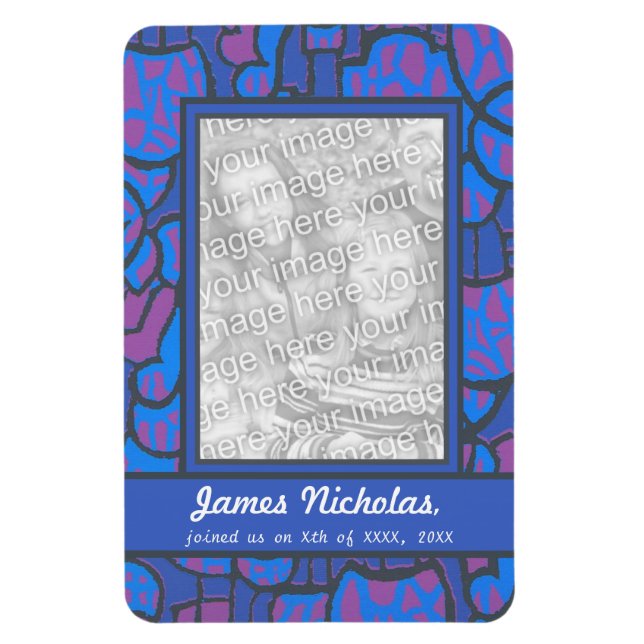 Íman Anúncio de adoção — ímã flexível (Vertical)