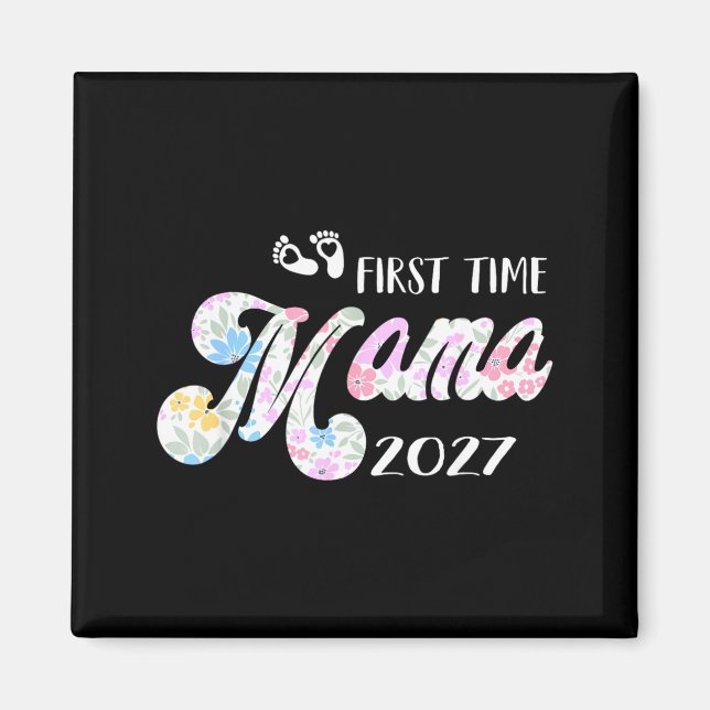 Íman Anúncio de Bebê Mamãe Ft Tempo Logo Mãe 2027 (Frente)