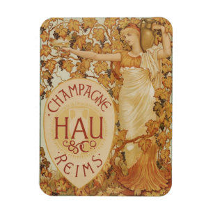 Íman Anúncio de Champagne do francês