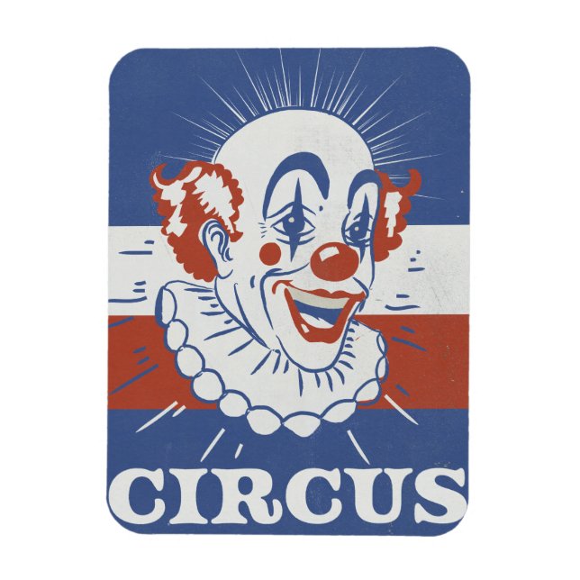 Íman Anúncio de Circo Antigo (Vertical)