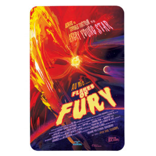 Íman Anúncio De Filme De Horror Sci-Fi, Explosões De Fu