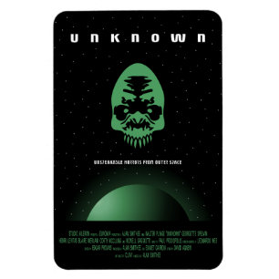 Íman Anúncio de Filme de Terror Sci-Fi, Desconhecido