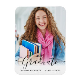 Íman Anúncio de Formando Fotográfico de Script de Calig