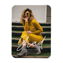 Íman Anúncio de Graduação de Título