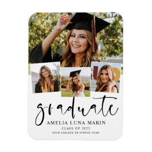 Íman Anúncio de Graduação Simples e Moderna