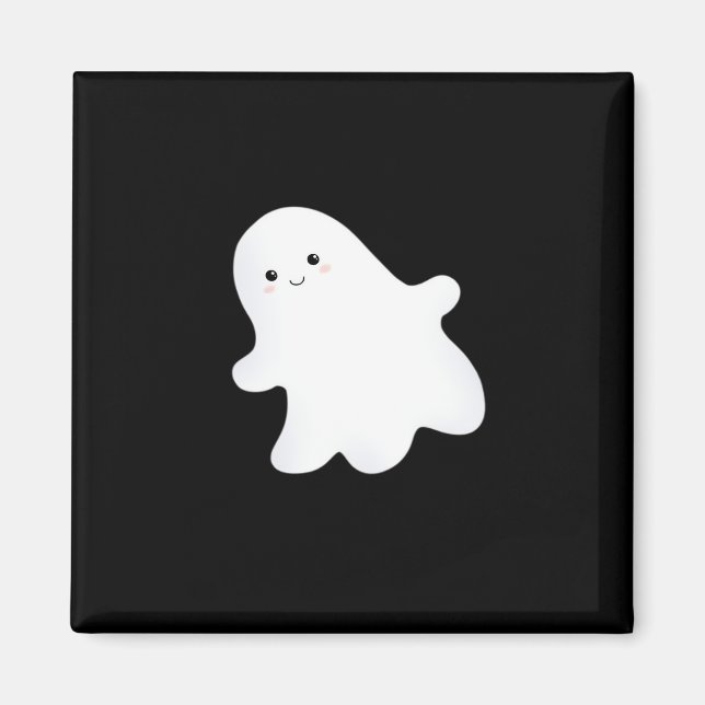 Íman Anúncio de gravidez de Halloween fofo (Frente)