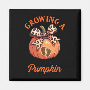 Íman Anúncio de Gravidez Dia de Ação de Graças Crescend