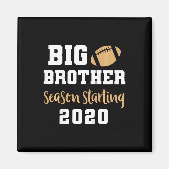 Íman Anúncio de gravidez do grande irmão das crianças F (Frente)