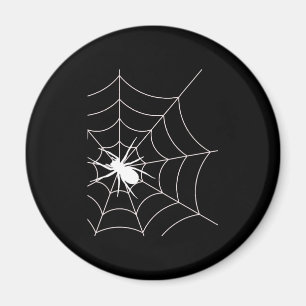 Íman Anúncio de Gravidez em Teia de Aranha Halloween
