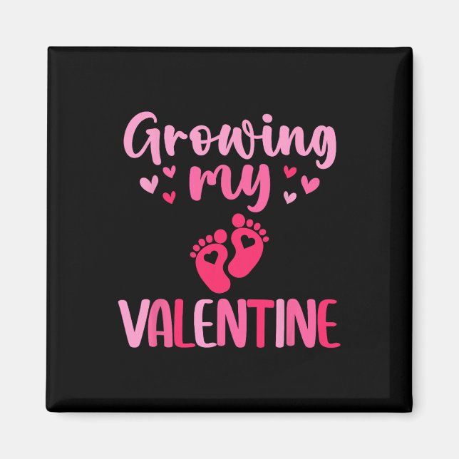 Íman Anúncio de gravidez fofa do meu valentão (Frente)