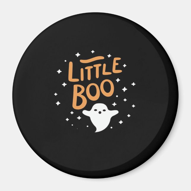 Íman Anúncio de gravidez fofo de Halloween (Frente)