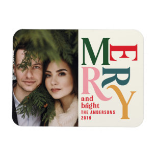 Íman Anúncio de Natal colorido