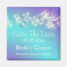 Anúncio de peixe-estrela azul-roxa da praia