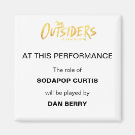 Íman Anúncio de subestudo da Broadway