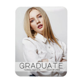 Íman Anúncio do Formando de Foto Moderno 1