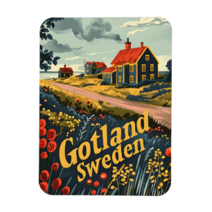 Íman Anúncio do Gotland Suécia