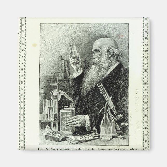 Íman Anúncio para o "Cacau de Cadbury" (Frente)