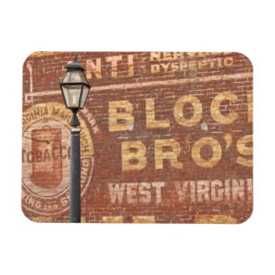 Íman Anúncios do lado do edifício