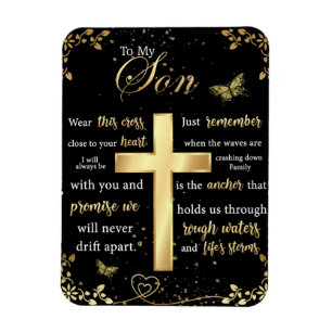 Íman Ao Meu Filho Presente, Borboleta Lover, Letra Flor