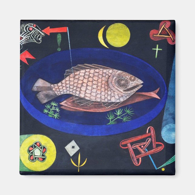 Íman Ao redor do peixe, Paul Klee (Frente)