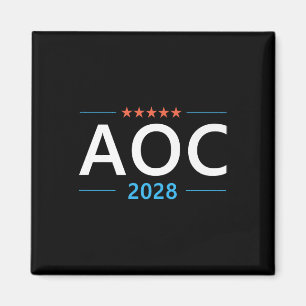 Íman Aoc 2028 Alexandria Ocasio-cortez Para Presidente 