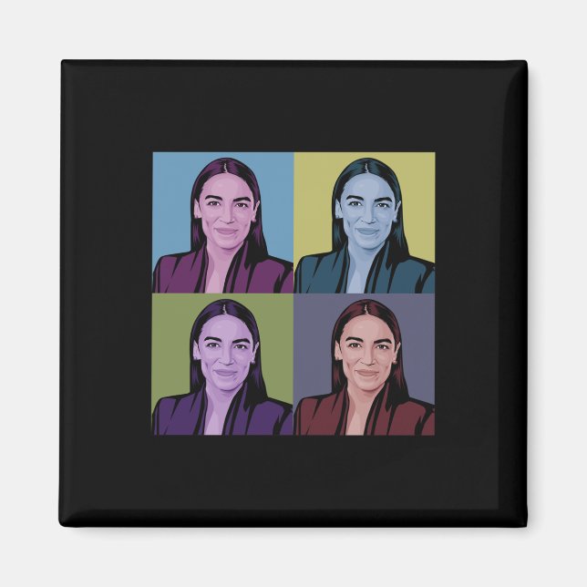 Íman Aoc Alexandria Ocasio-cortez Primeiro Presidente F (Frente)