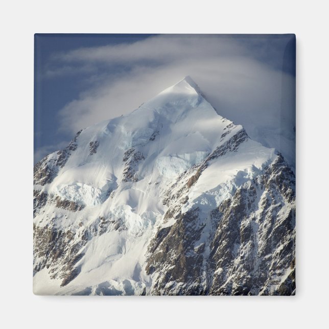 Íman Aoraki Monte Cook, Mackenzie Country, Sul (Frente)