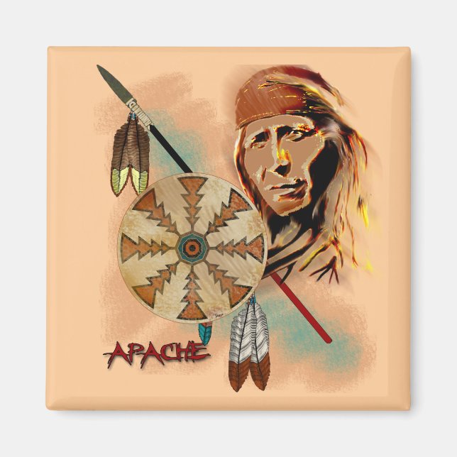 Íman Apache Warrior (Frente)