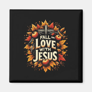 Íman Apaixonar-Se Por Jesus Autumn Christian Thankdom