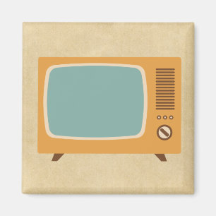 Íman Aparelho de televisão retro