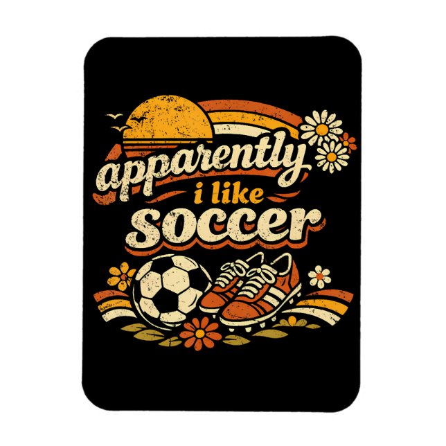 Íman Aparentemente Eu Gosto de Futebol (Vertical)