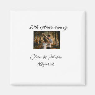 Íman Apelido de casamento Aniversário adicionar nome an