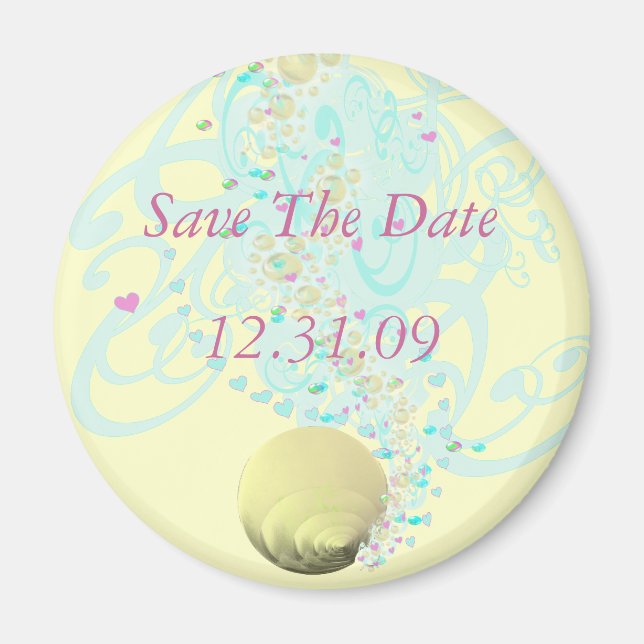 Íman Apenas Beachy Wedding (Frente)