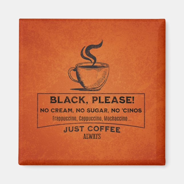 Íman Apenas café (Frente)