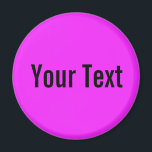 Íman APENAS COR / rosa seu texto<br><div class="desc">Somente a composição de cores de EDDA Fröhlich | Modelo: cor de fundo para o seu texto ou imagem | Tendência: colorir a sua vida. | Você perde outras cores, produtos ou designs? Sinta-se livre para entrar em contato comigo: contact@eddart.de</div>