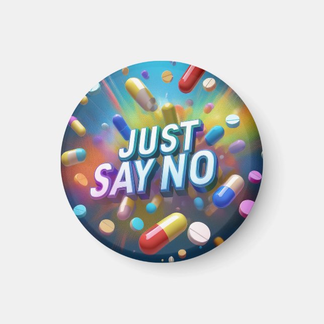 Íman Apenas Diga Não A Drogas (Frente)