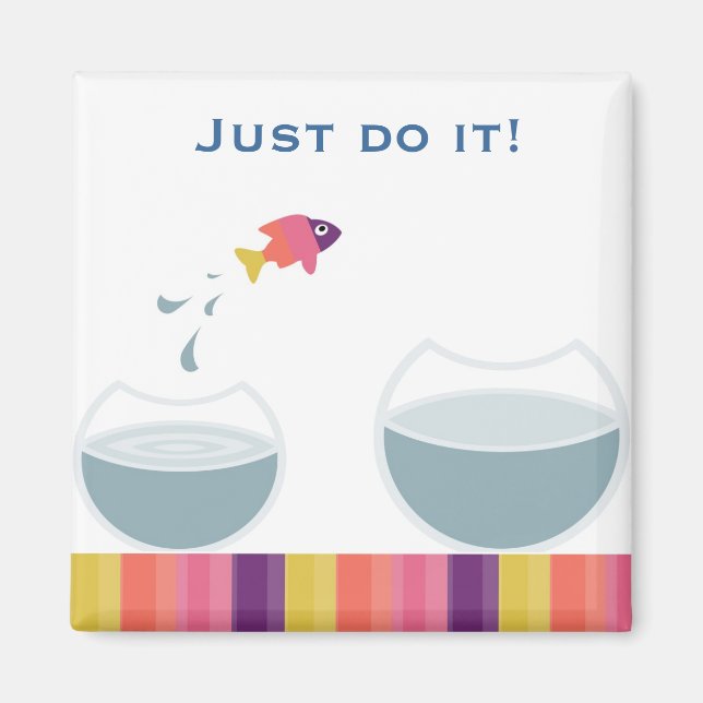 Íman Apenas faça (Frente)