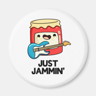 Íman Apenas Jammin Funny Rocker Jam Pun