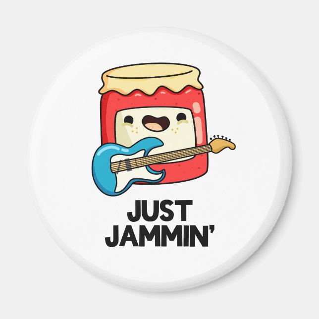 Íman Apenas Jammin Funny Rocker Jam Pun (Frente)