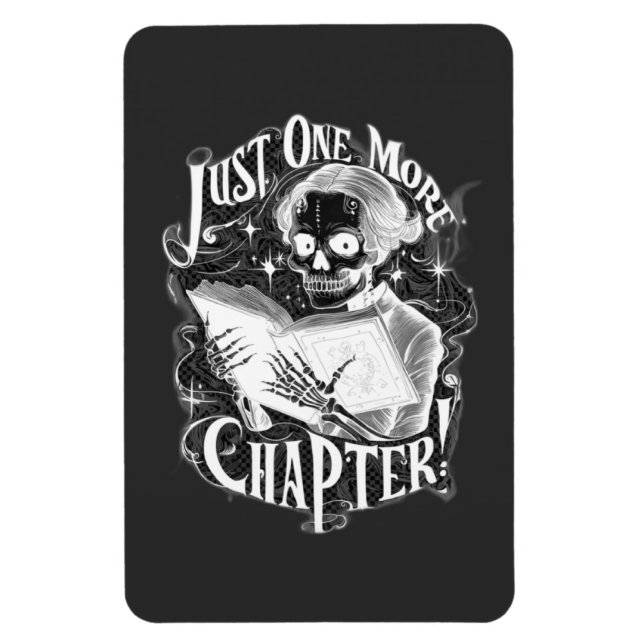 Íman Apenas Mais Um Capítulo Skeleton Reader Engraçado (Vertical)