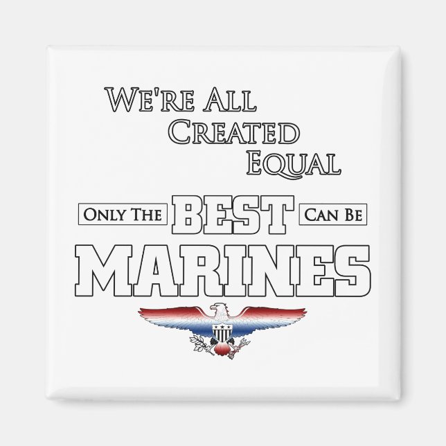 Íman Apenas Os Melhores São Fuzileiros (Frente)