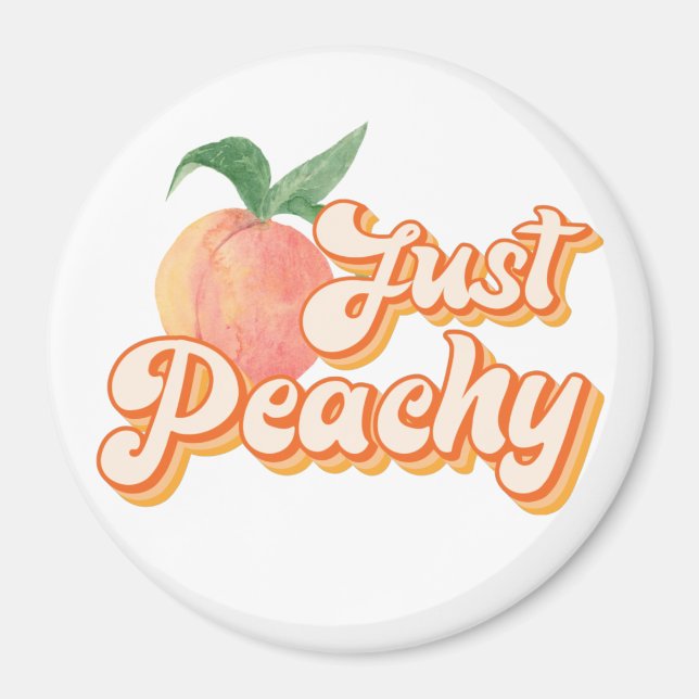 Íman Apenas Peachy (Frente)