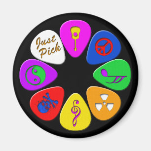 Íman Apenas picaretas da guitarra da picareta